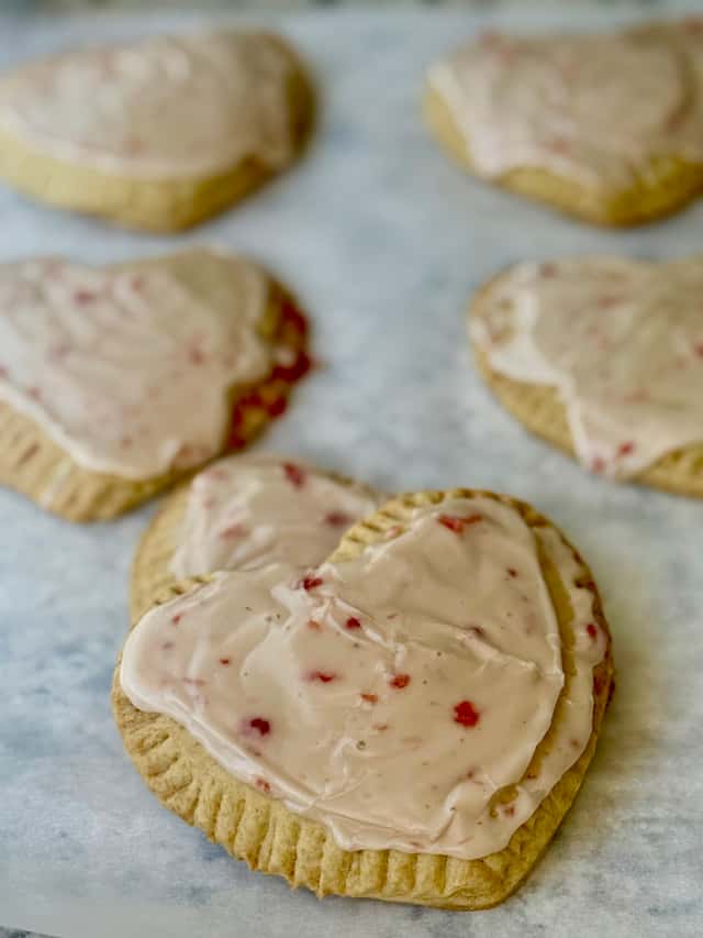 Sweetheart Sourdough Strawberry Pop Tarts